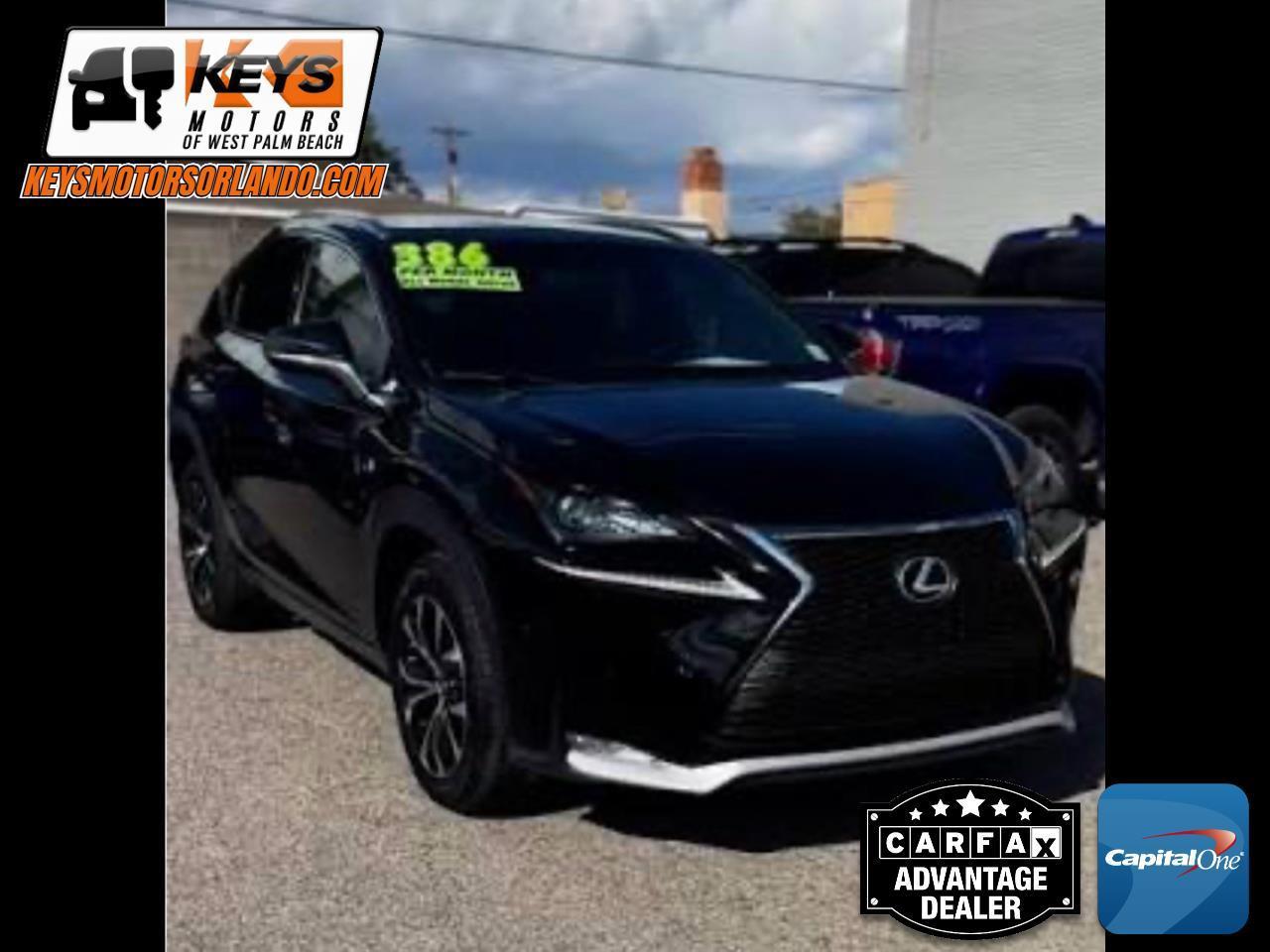 Lexus NX 200t F Sport 4D SUV AWD 2017