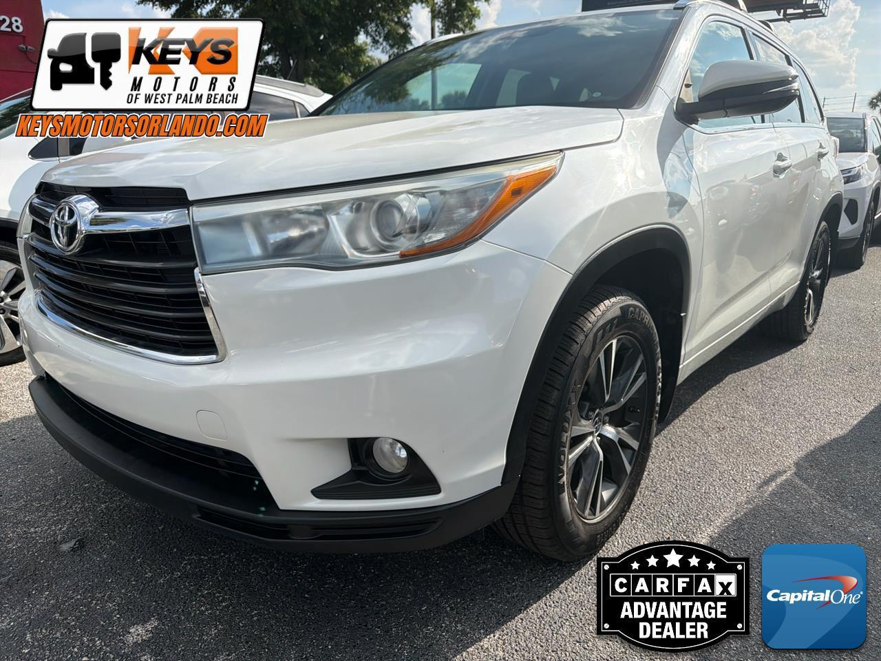 Toyota Highlander XLE AWD V6 2016