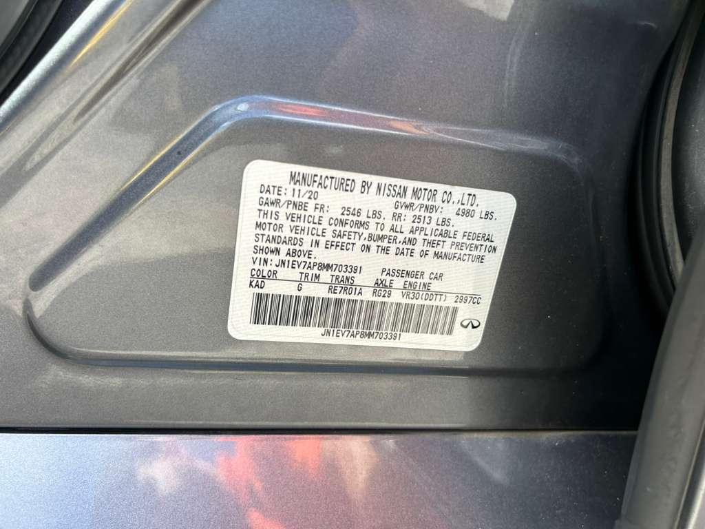 Infiniti Q50 3.0t PURE RWD 2021