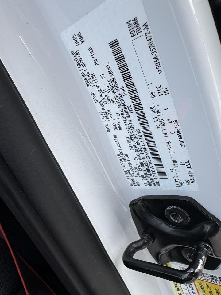 Ford F-150 2WD SuperCrew 157" King Ranch 2016