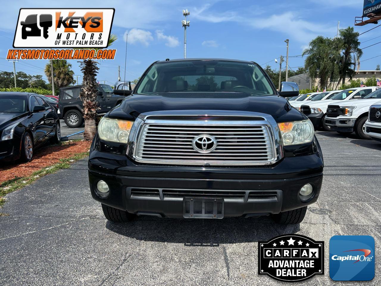 2010 Toyota Tundra 4WD Truck CrewMax 5.7L FFV V8 6-Spd AT LTD (Natl)