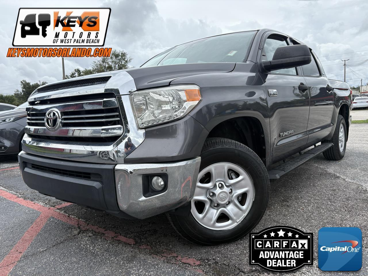 2016 Toyota Tundra 2WD Truck CrewMax 5.7L FFV V8 6-Spd AT SR5 (Natl)