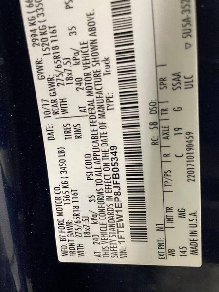 Ford F-150 XLT SuperCrew 5.5-ft. Bed 4WD 2018