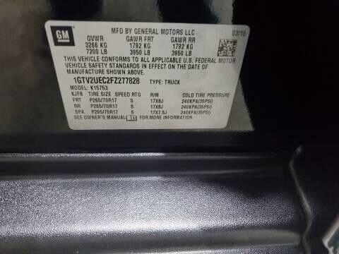 GMC Sierra 1500 SLE Double Cab 4WD 2015