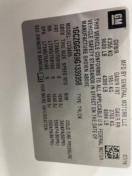 Chevrolet Express 3500 Cargo 2016