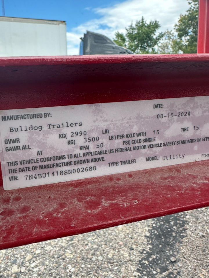 Bulldog 6.5x14' DT Utility  2025