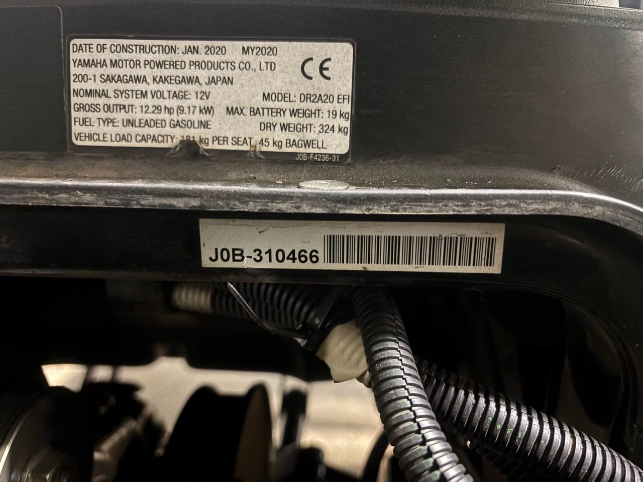 Yamaha Drive 2 QuieTech EFI Gas  2020