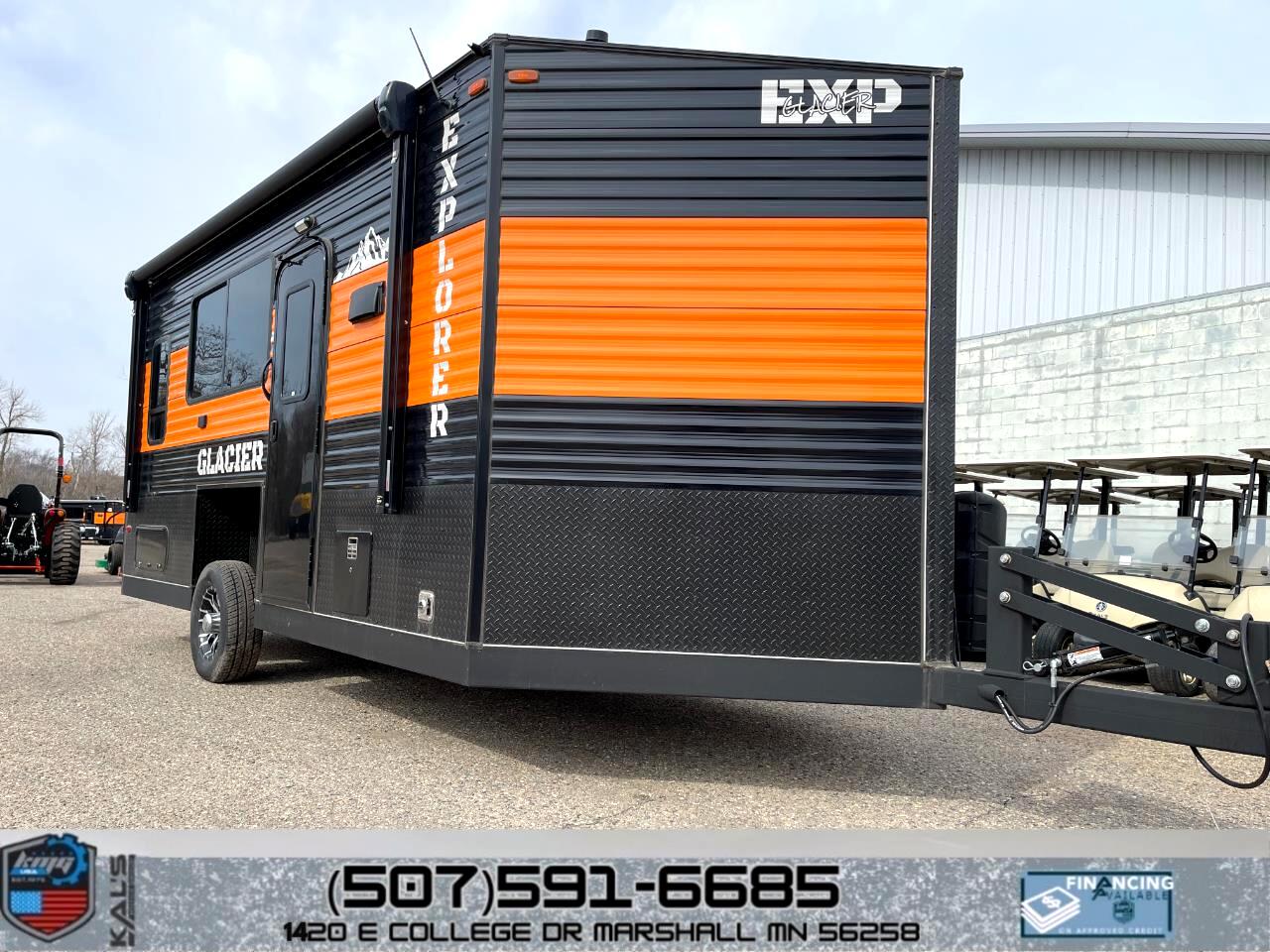 2023 Glacier 17 RV Explorer Travel Trailer / Ice House