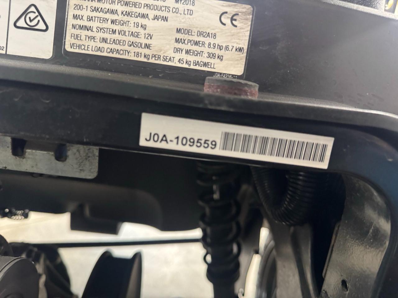 Yamaha Drive 2 Gas  2018