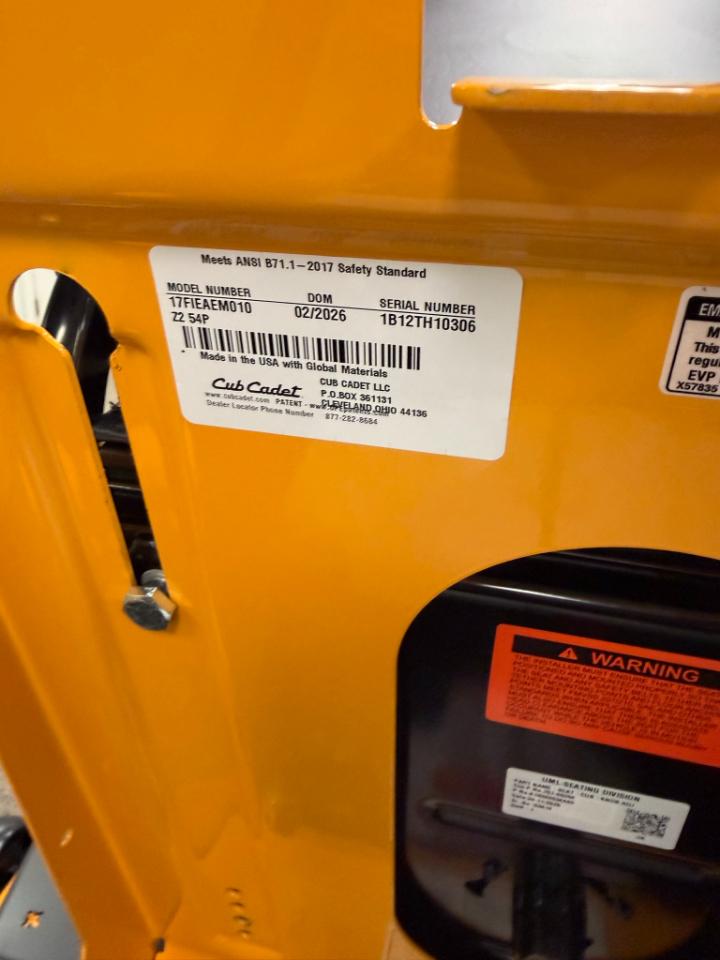 Cub Cadet Z2 50  2026