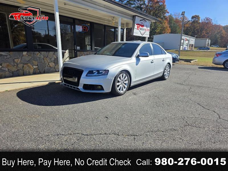 2012 Audi A4 2.0 T Sedan FrontTrak Multitronic