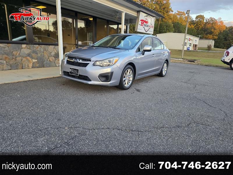 2012 Subaru Impreza Premium 4-Door w/All Weather Package