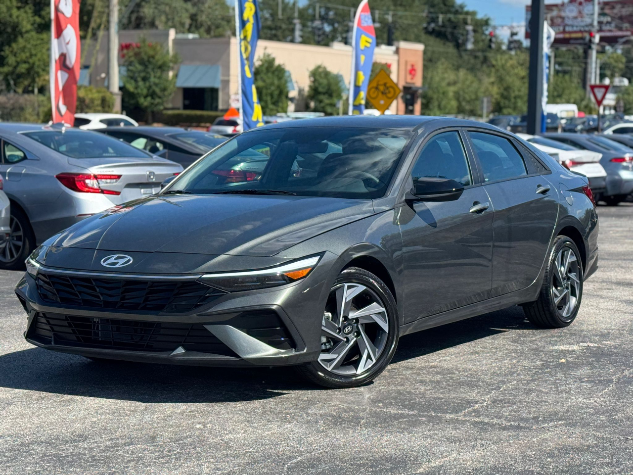 2025 Hyundai Elantra Hybrid Blue