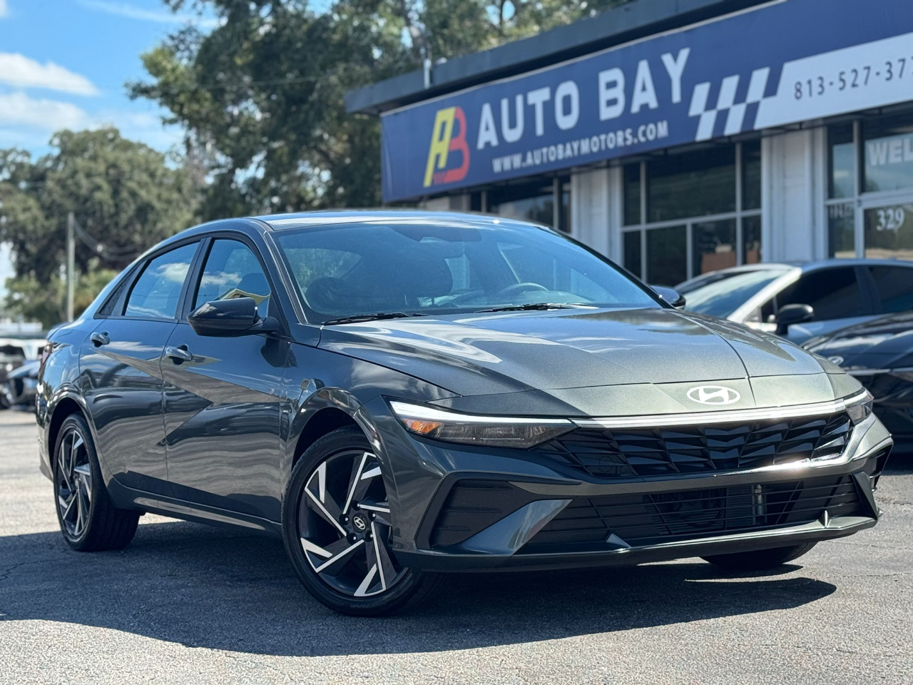 Hyundai Elantra Hybrid Blue 2025 Hyundai Elantra Hybrid Blue 2025