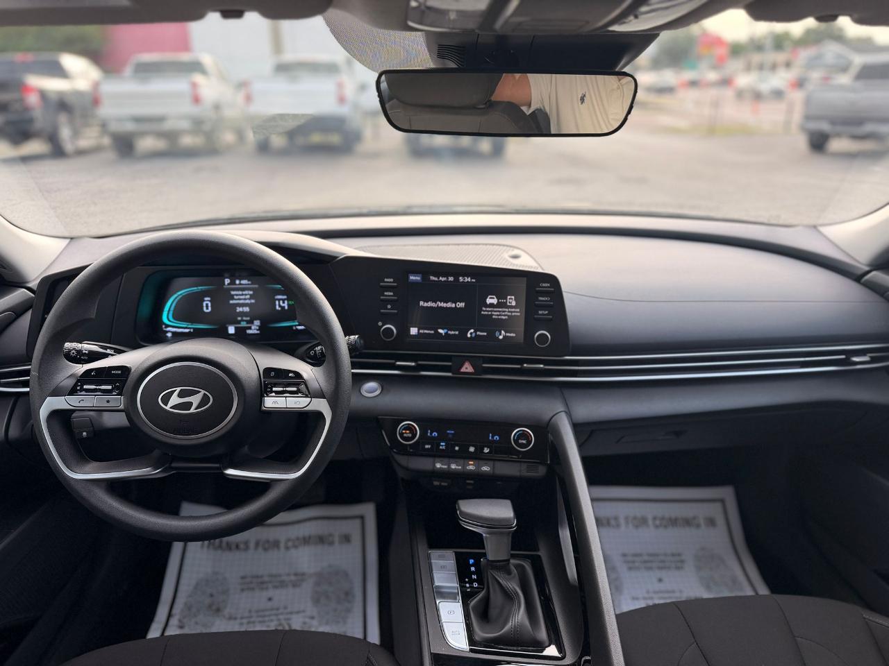 Hyundai Elantra Hybrid Blue 2025