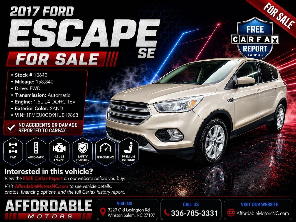 2017 Ford Escape SE