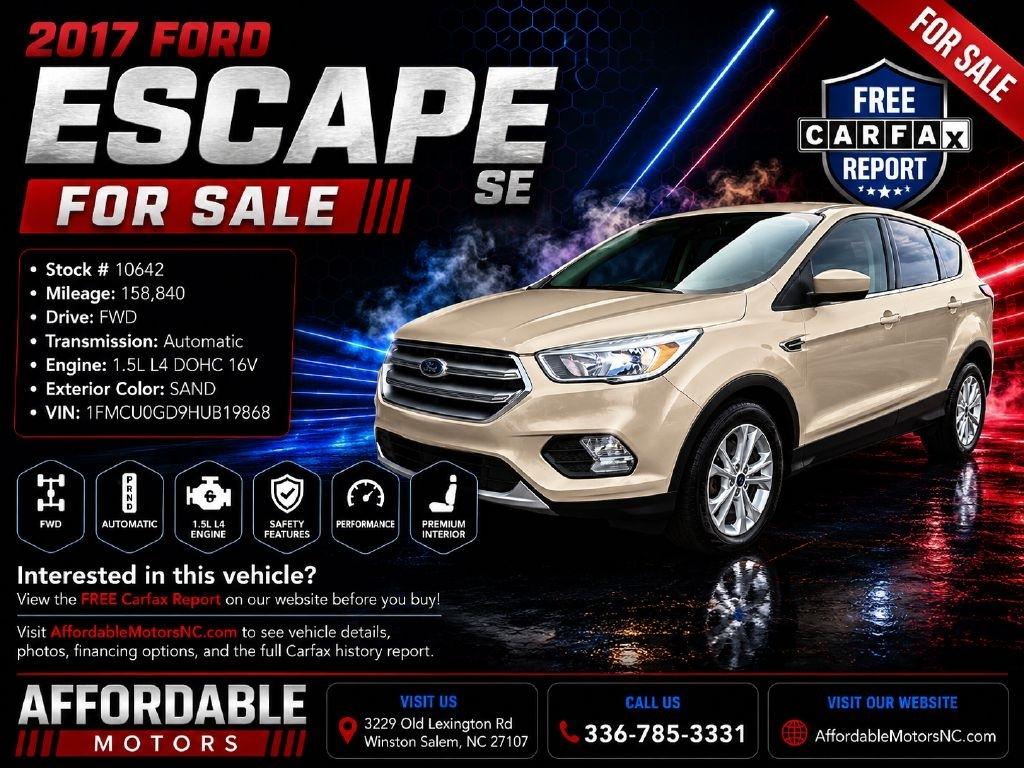 Ford Escape SE 2017