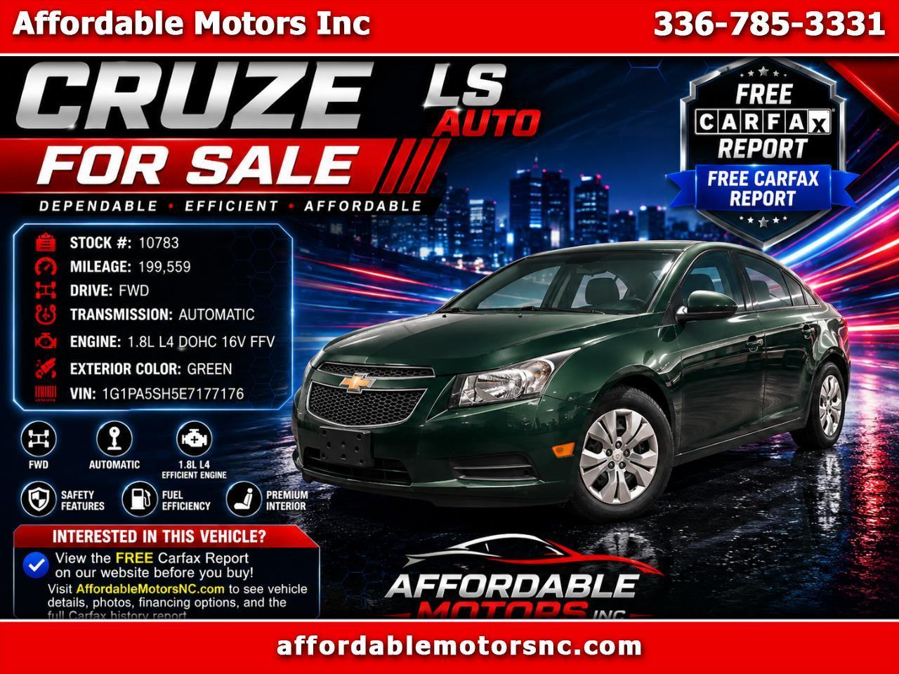 2014 Chevrolet Cruze LS Auto