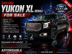 2018 GMC Yukon XL 