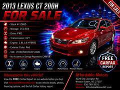 2013 Lexus CT 200h 