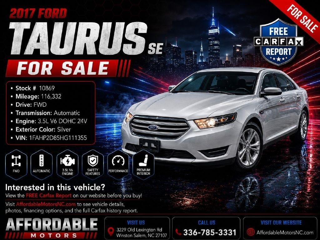 2017 Ford Taurus SE FWD