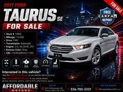 2017 Ford Taurus 