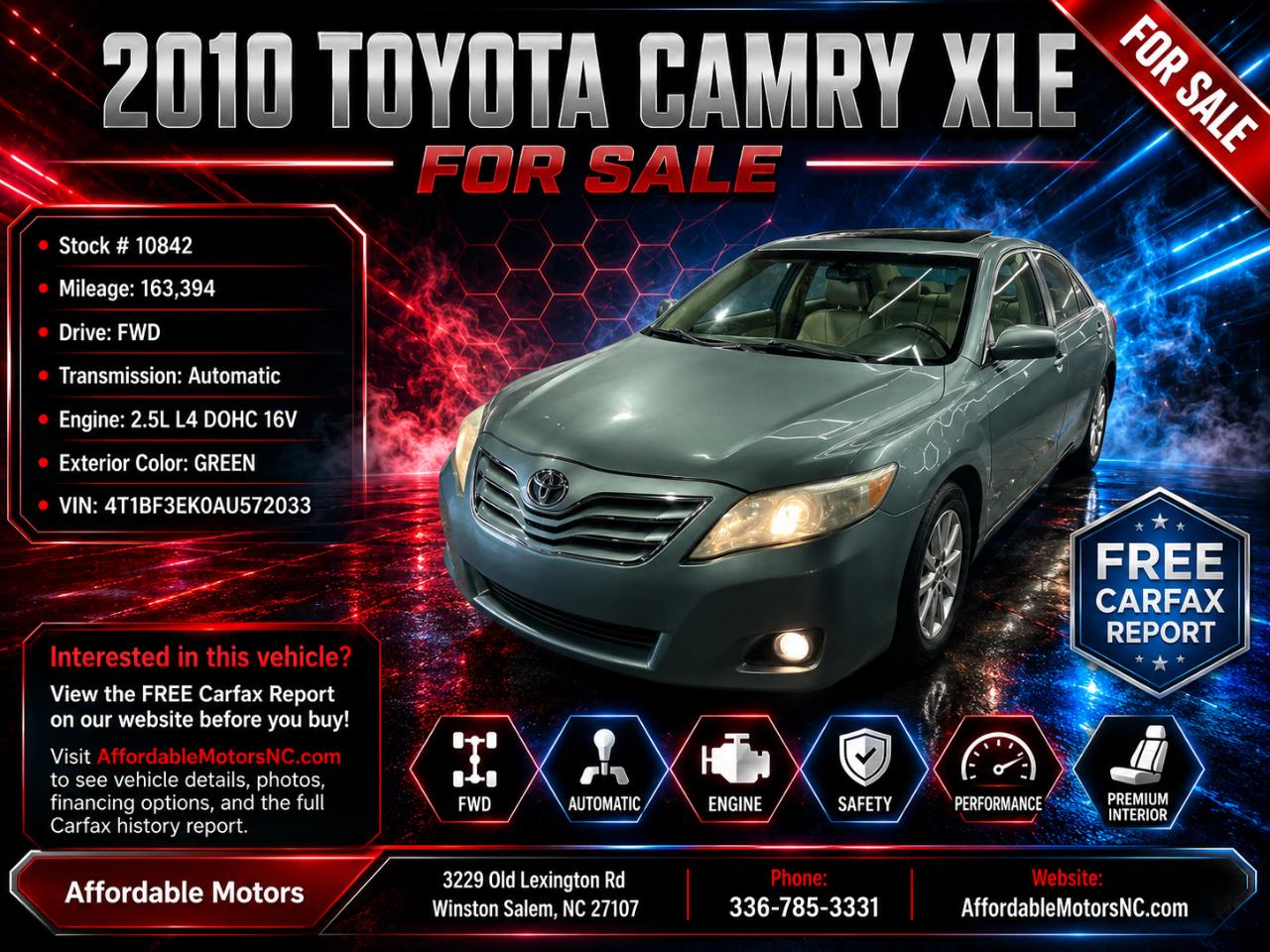 2010 Toyota Camry XLE