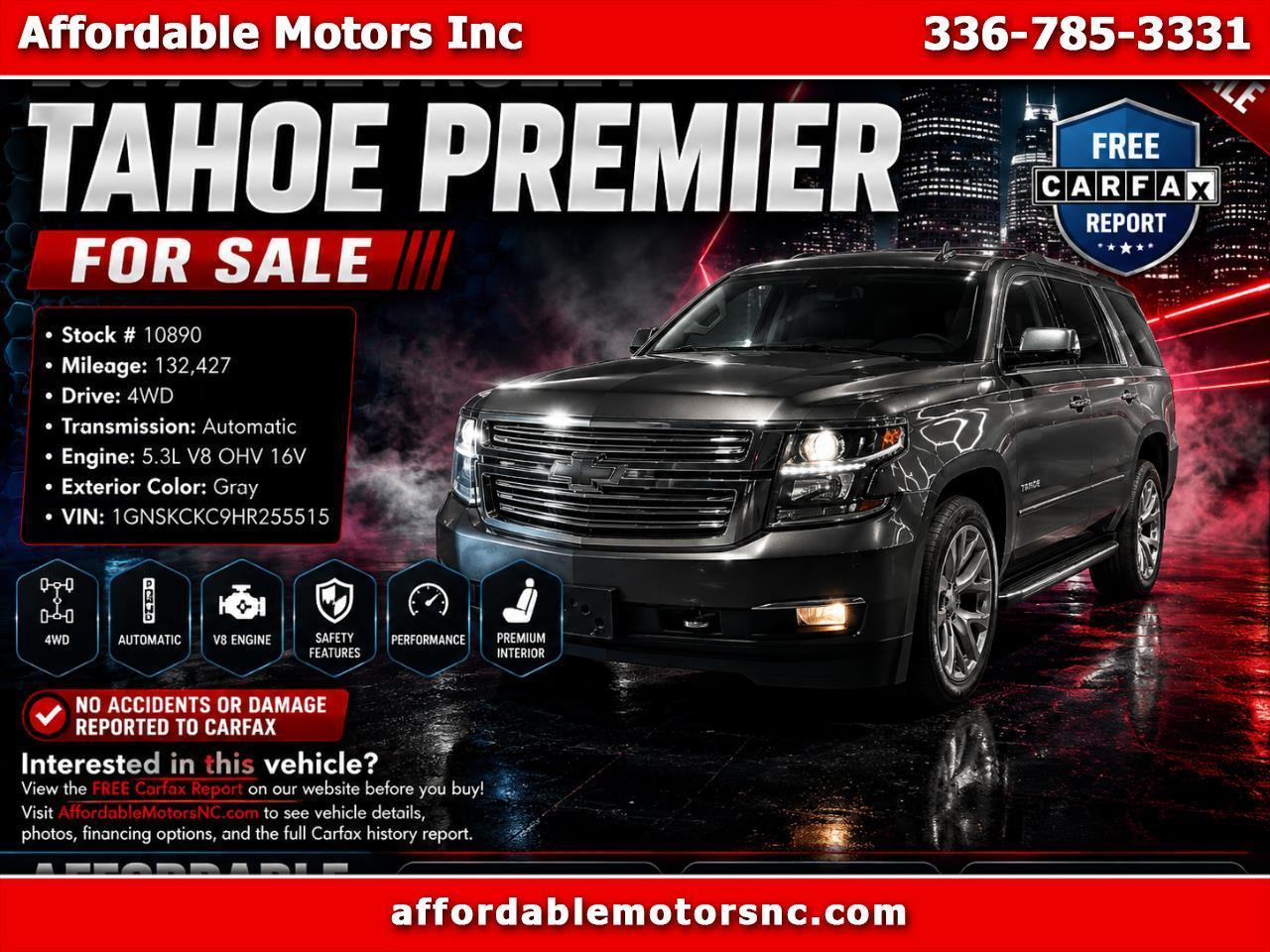 2017 Chevrolet Tahoe Premier 4WD