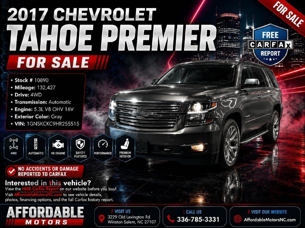 2017 Chevrolet Tahoe Premier 4WD