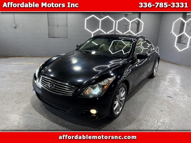 Black 2014 INFINITI Q60 Premium Coupe AWD Coupe Automatic