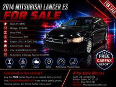 2014 Mitsubishi Lancer 