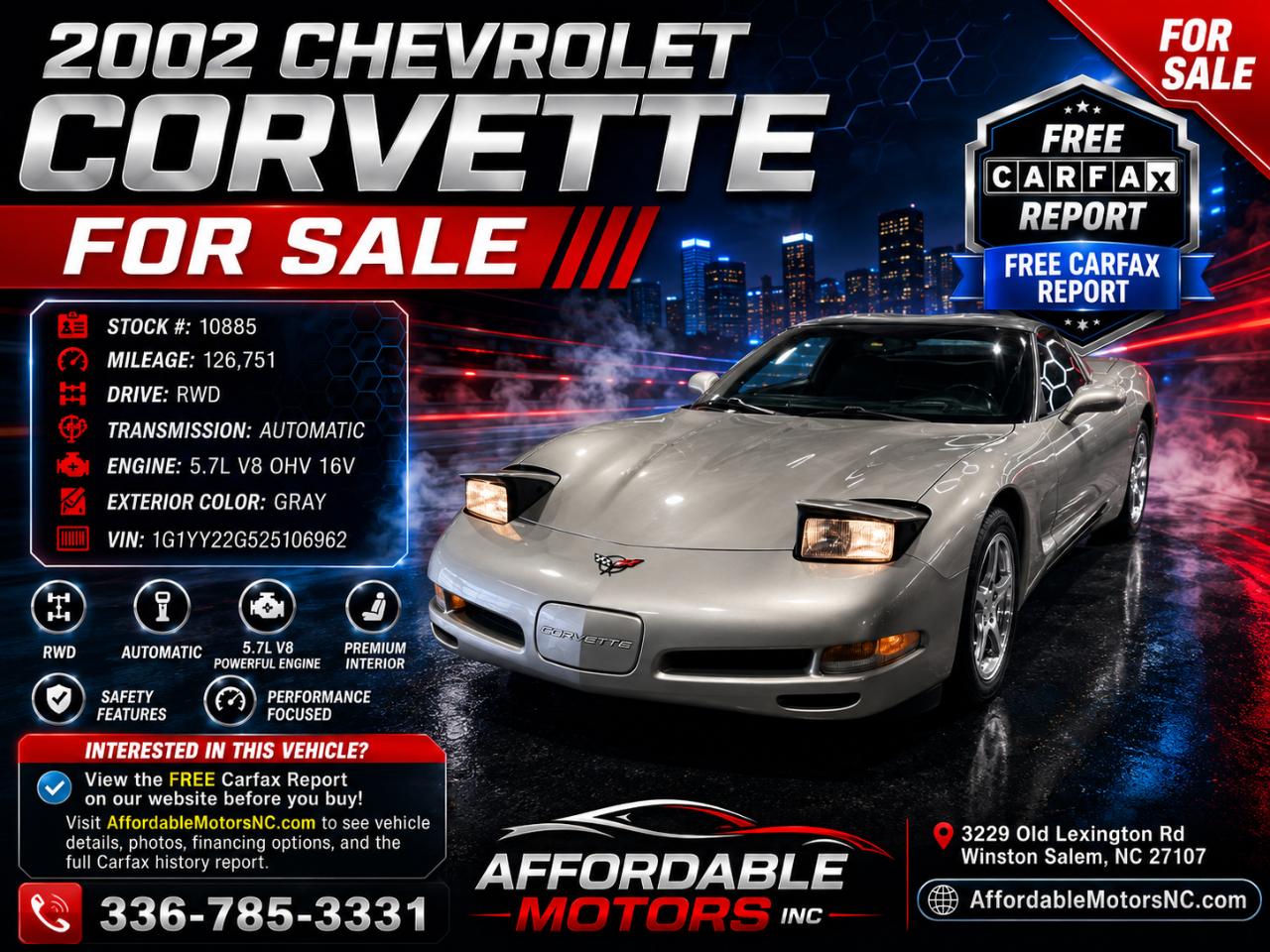 Chevrolet Corvette  2002