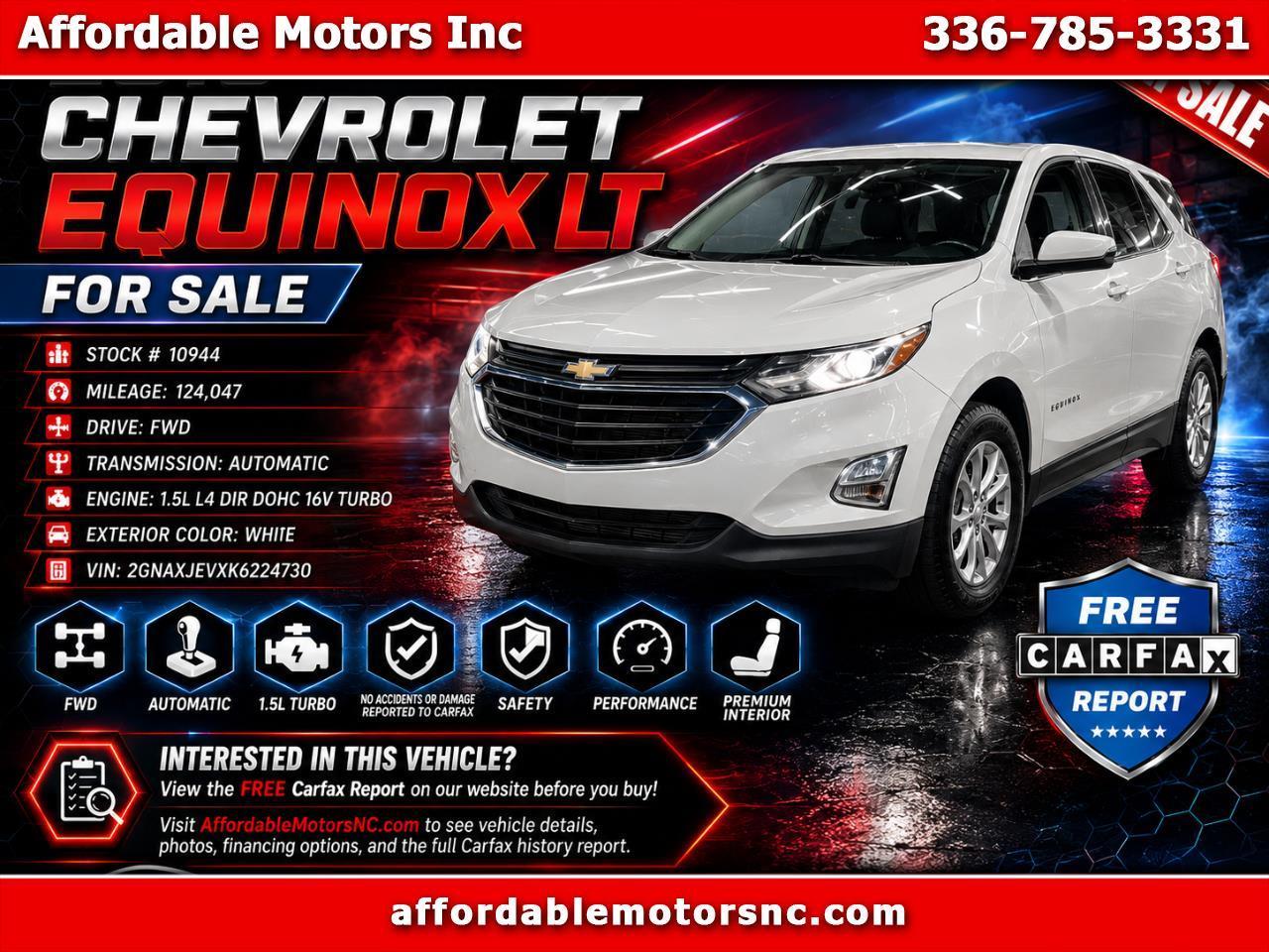 2019 Chevrolet Equinox LT 2WD
