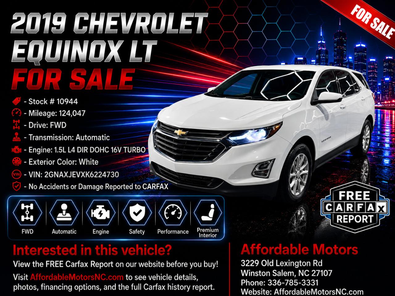 Chevrolet Equinox LT 2WD 2019
