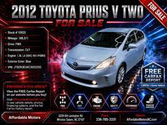 2012 Toyota Prius V 