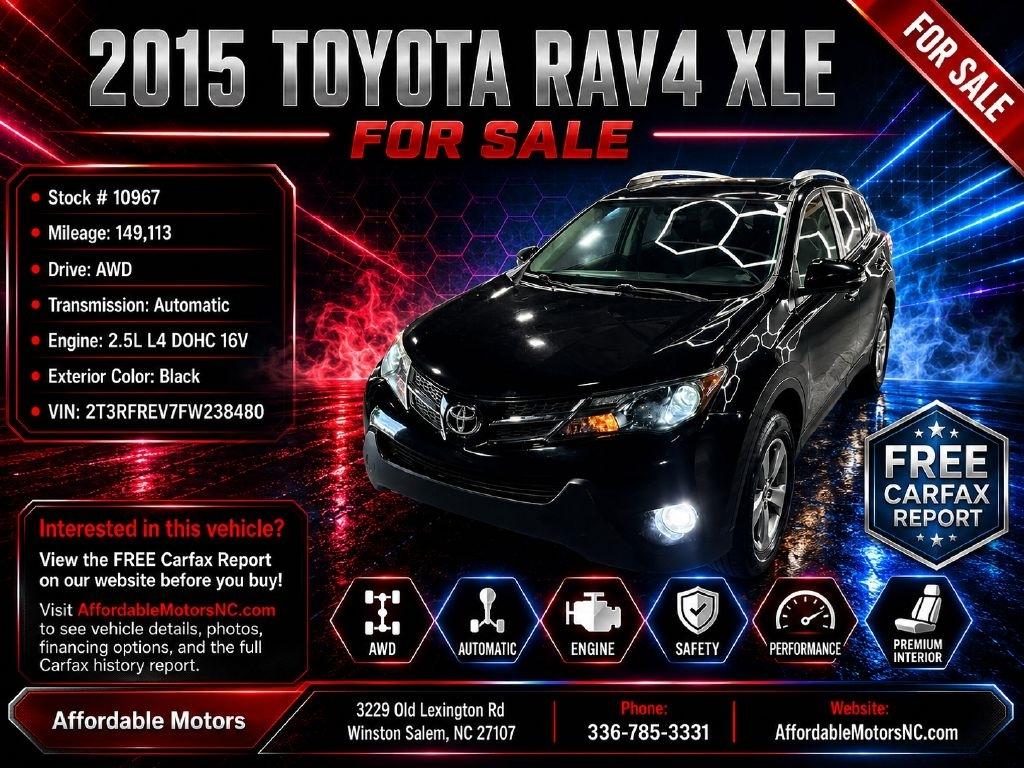 2015 Toyota RAV4 XLE AWD