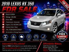 2010 Lexus RX 350 