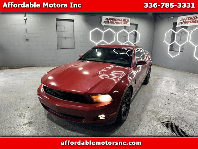 Red 2010 Ford Mustang Coupe Rear-Wheel Drive Manual