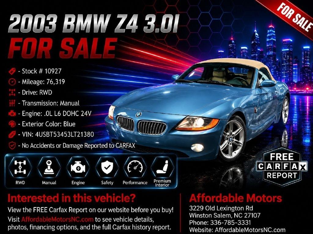 BMW Z4 3.0i 2003
