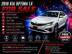 2018 Kia Optima 
