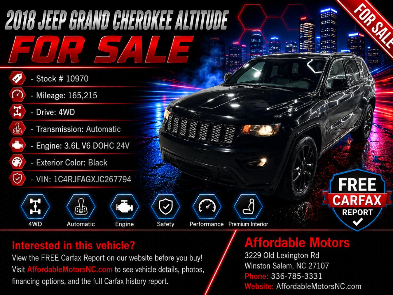 2018 Jeep Grand Cherokee Laredo 4WD