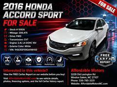 2016 Honda Accord 