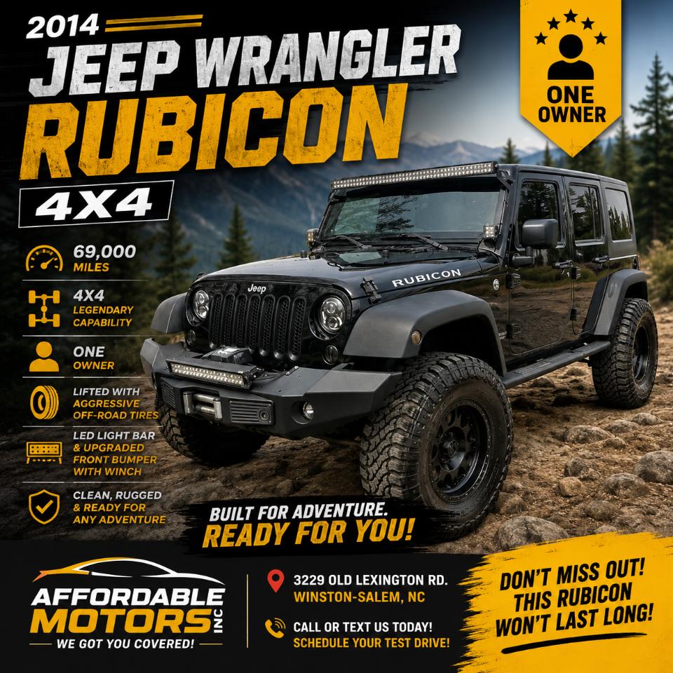 Jeep Wrangler Unlimited Rubicon 4WD 2014