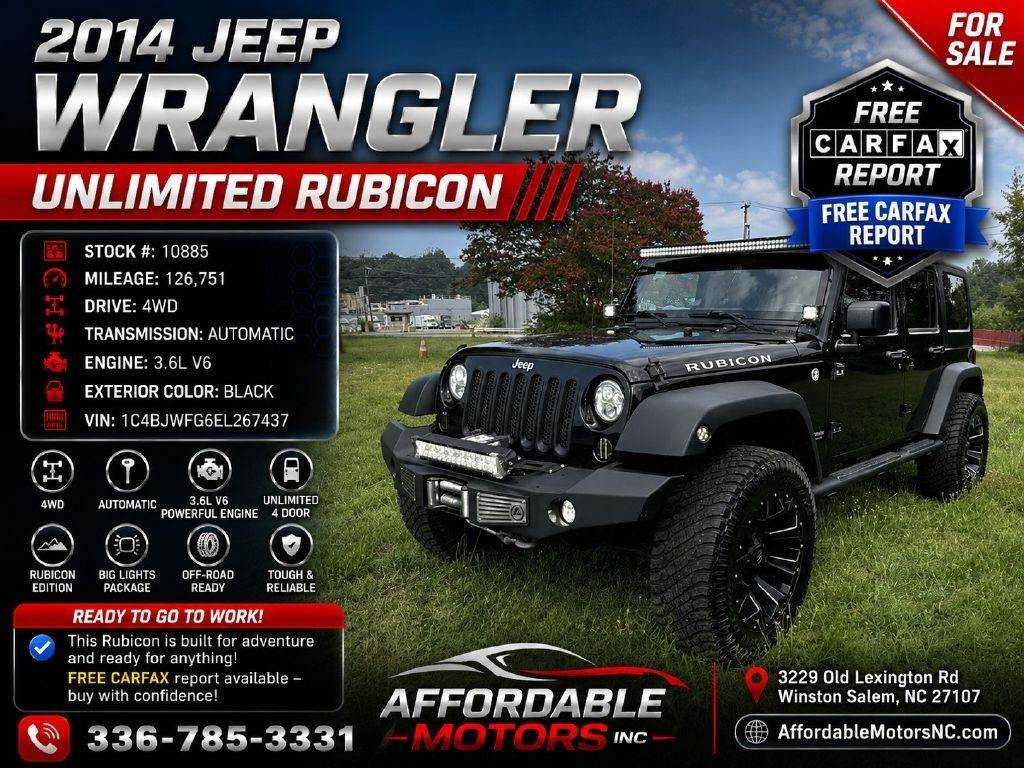 2014 Jeep Wrangler Unlimited Rubicon 4WD