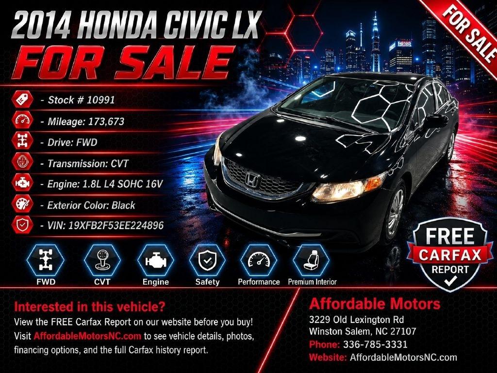 2014 Honda Civic LX Sedan CVT