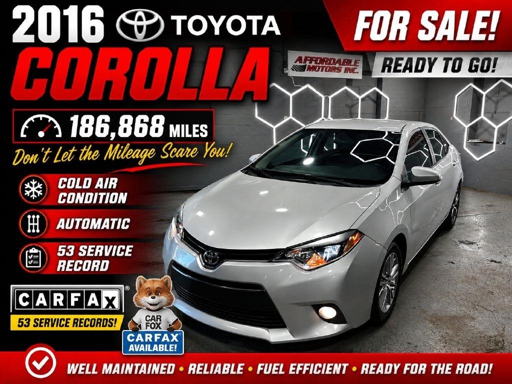 Toyota Corolla LE CVT 2016