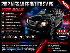 2012 Nissan Frontier 