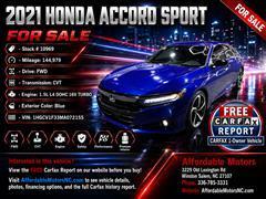 2021 Honda Accord 