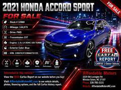 2021 Honda Accord 