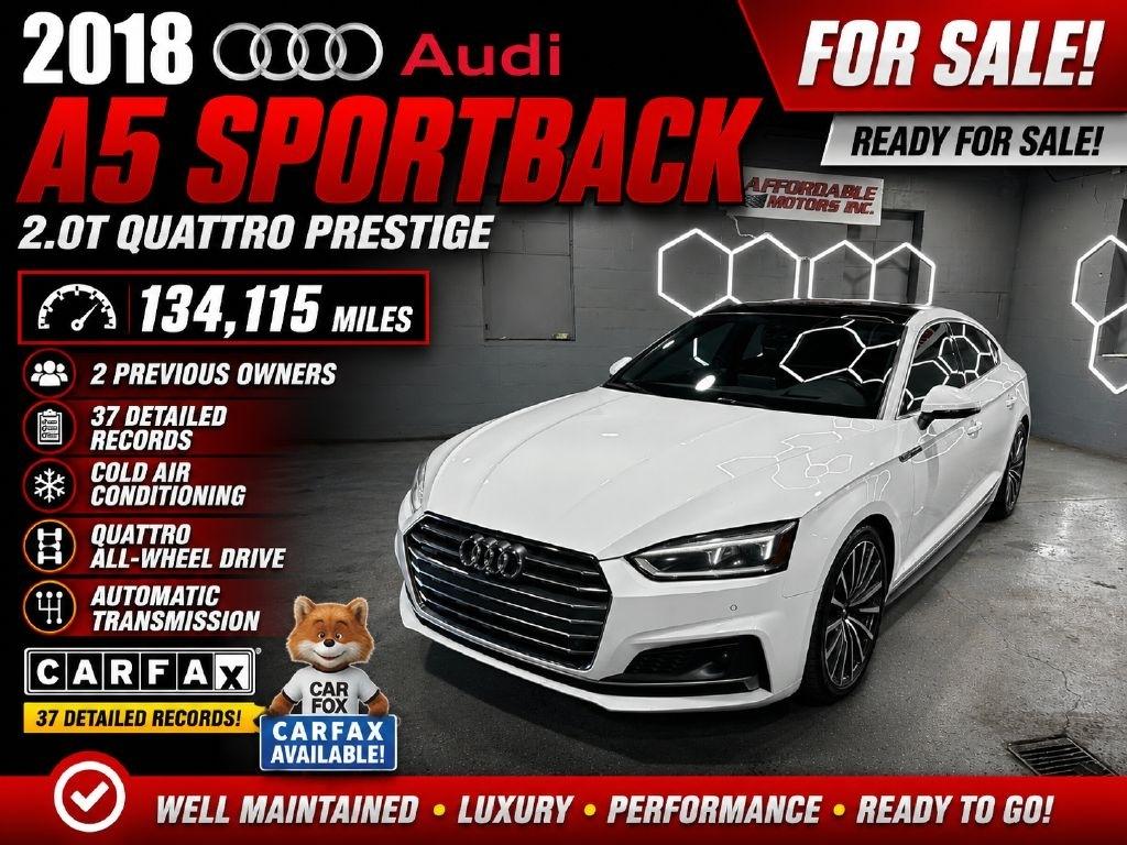 Audi A5 Prestige S-Line Sportback quattro 2018